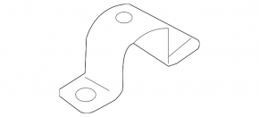 Mitsubishi Outlander 14-20 front left stabilizer bar bracket