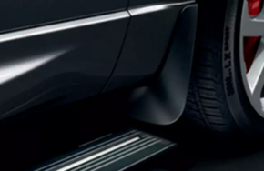 Front mud flaps (set of 2) for Land Rover Range Rover Sport 13-22 with extendable side skirts