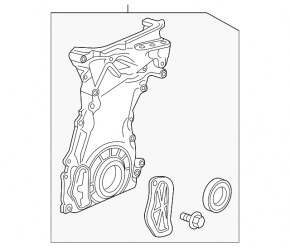 Honda Accord 18-22 1.5T L15B7 Engine Front Cover