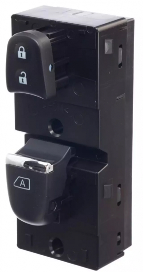 Front right window lift control Nissan Murano z52 15- black, auto, with chrome