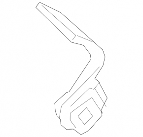 Hood hinge left Audi Q7 16-