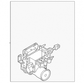 ABS complete with brake master cylinder Kia Sorento 22-24 HEV with cover