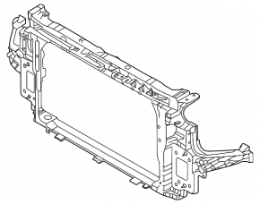 Kia Seltos 2011-2015 1.6, 2.0 radiator panel