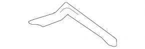 Rear bumper mount right Honda CRV 12-14 prerest