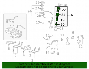 Fuel pump petrol pump Lexus GS350 07-11