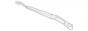 Wiper arm right Lexus GX470 03-09