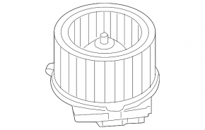 Hyundai Ioniq 5 22-24 heater fan motor