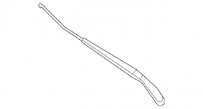 Left wiper arm for Mazda3 03-09