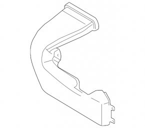 Battery Cooling Duct Front Right Ford Fusion mk5 13-20 Plug-in