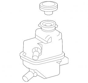 Lexus UX250h 19-21 inverter expansion tank