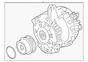 Generator Ford Mustang mk6 15-23 2.3T 200A