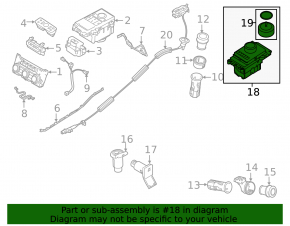 Land Rover Discovery 2017-2023 Gearbox Shifter