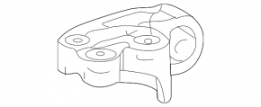 Engine mount bracket rear Lexus UX200 19-