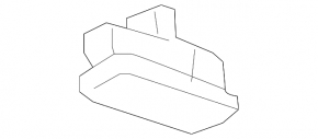 Ceiling light rear central Chevrolet Equinox 18-