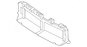 Upper Radiator Duct Volvo XC40 19-25
