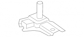 Rear subframe burdock rear right BMW 5 F10 11-16