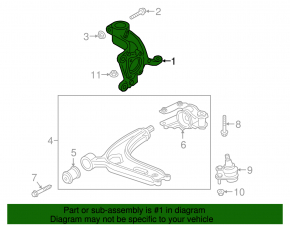 Front right axle VW Atlas 18-