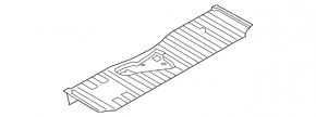 Battery cover BMW X5 F15 14-18 for 3 rows