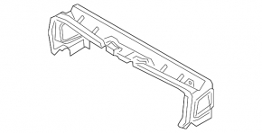 Upper radiator deflector BMW 7 G11 G12 16-19 B58