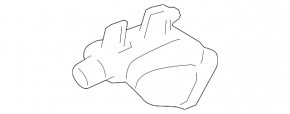 Bonnet Lock Opening Handle Interior Lexus ES350 07-12 Gray