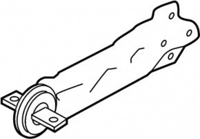 Rear right longitudinal arm Infiniti QX30 17-19 FWD