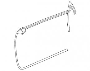 Front left door seal VW Beetle 12-19