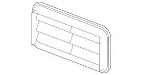 Left ventilation shield Toyota Sienna 21-25