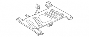 Bracket audio amplifier BMW 4 F32/33/36 14-20 type 1