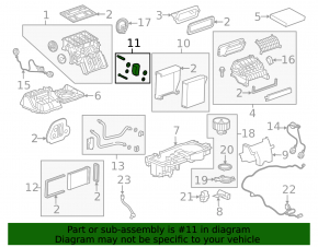 Chevrolet Trax 15-20 Air Conditioner Heater Valve