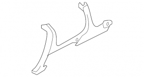 Left dashboard trim Ford C-max MK2 13-18 beige