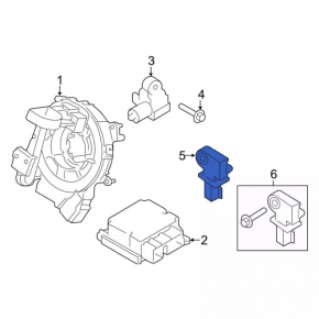 Airbag sensor door right Ford Explorer 11-19