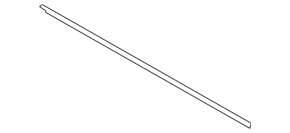 Door sill seal front left Ford Fusion mk5 13-20