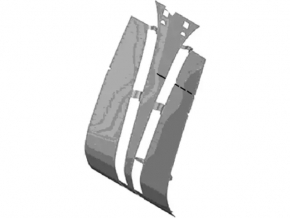 Heated Driver's Seat Backrest for Lincoln MKC 15-17