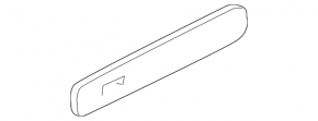 Front right outer door handle trim for Land Rover Range Rover Velar 18-23