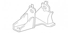 Engine Mount Bracket Left Lexus CT200h 11-17