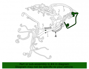 BMW X2 F39 18-23 engine wiring module 1