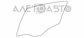 Rear left door glass for Mercedes W211