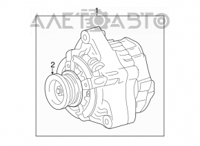 Generator Lexus LX570 08-16