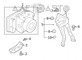 ABS ABS Subaru Forester 19-21 SK