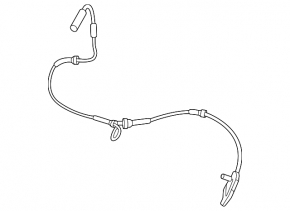 ABS sensor rear left BMW X7 G07 19-