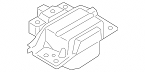 Engine mount left VW Atlas 18- 3.6