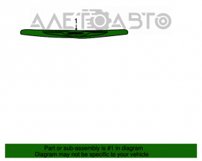 Chrysler 200 Hood Molding 11-14 Chrome