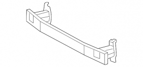 Front bumper reinforcement for Toyota RAV4 06-12