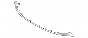 Front bumper lip Toyota Avalon 13-15 prerest scratch