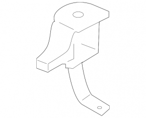 Rear left battery bracket for BMW 3 G20 21-25 plug-in