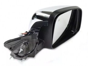 Right side mirror complete Jeep Grand Cherokee WK2 11-18 7+4 pin, heated, turn signal, chrome