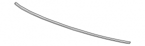 Upper windshield molding Nissan Leaf 13-17