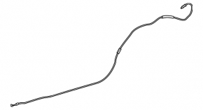 Fuel filler flap release cable Toyota Rav4 13-18