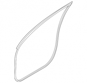 Front right door seal Hyundai Tucson 25-26