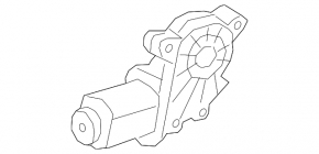 Rear right window lift motor Hyundai Ioniq 17-22